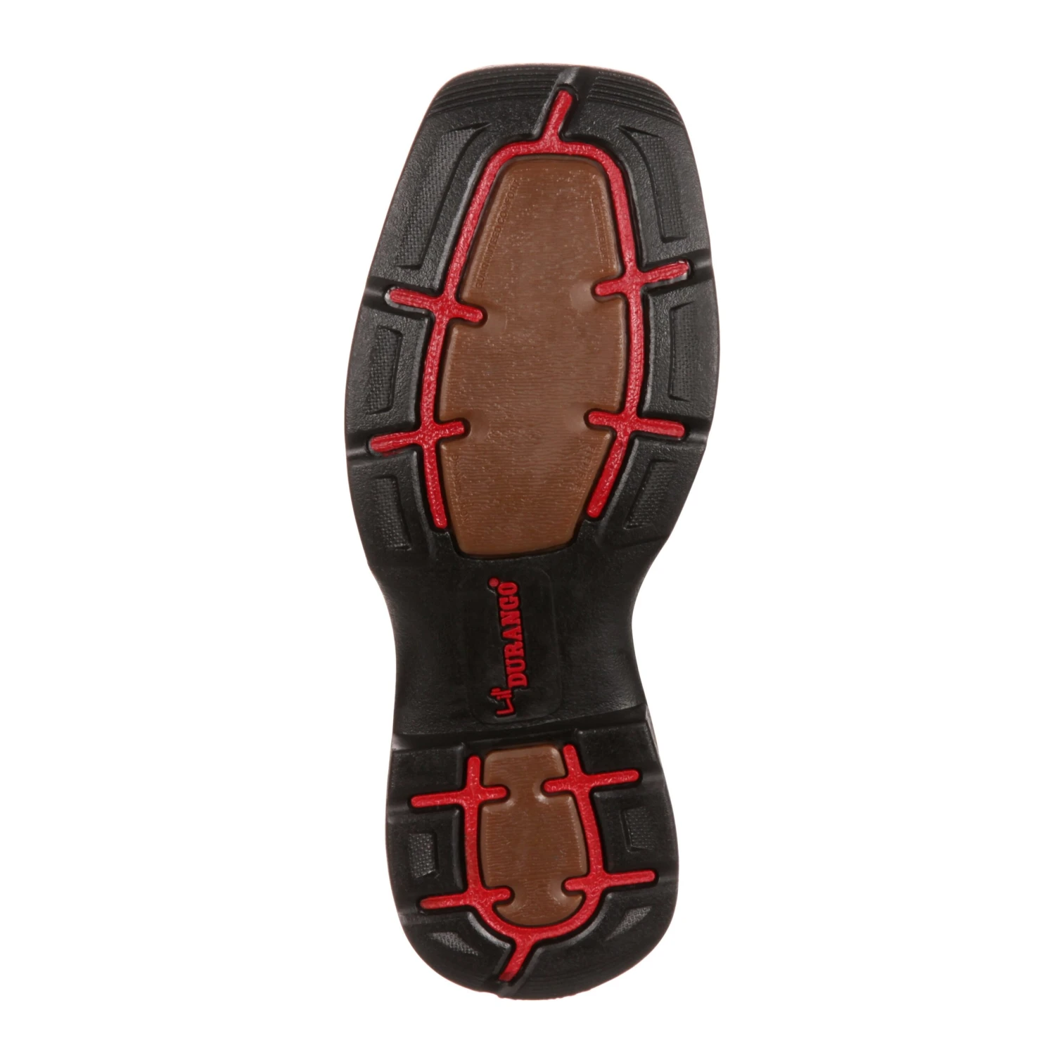 Durango Kids Tan & Black Square Toe Boot 4 Durango Kids Tan & Black Square Toe Boot - Image 4