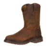 Rocky Boots Rocky Men's Brown Distressed Roper Round Toe Boot