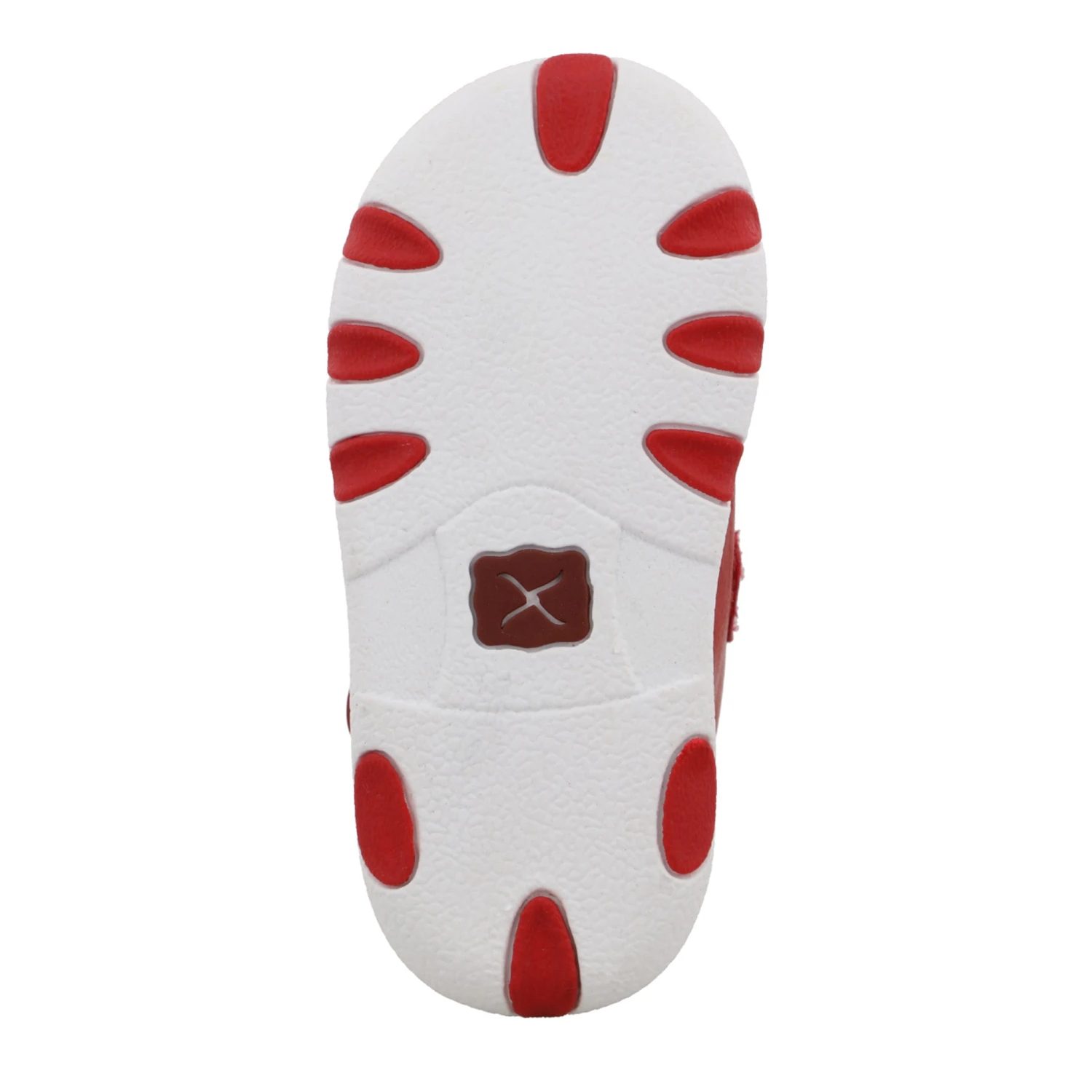 Twisted X Cherry Red & Tooled Red Infant Driving Moc 5 Twisted X Cherry Red & Tooled Red Infant Driving Moc - Image 5