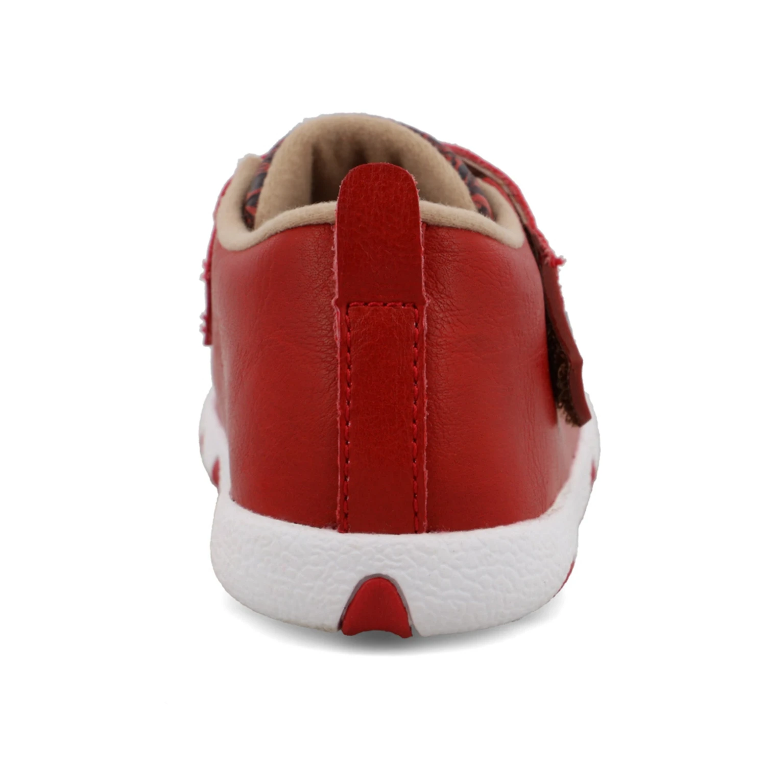 Twisted X Cherry Red & Tooled Red Infant Driving Moc 6 Twisted X Cherry Red & Tooled Red Infant Driving Moc - Image 6