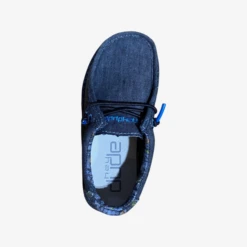 Heydude Hey Dude Wally Toddler Chambray Wave -Western cowboy IMG 4892