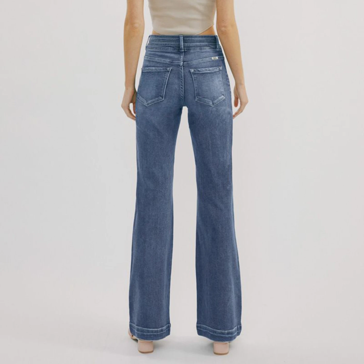 KanCan High Rise Holly Flare Jeans 2 KanCan High Rise Holly Flare Jeans - Image 2