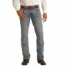 Rock & Roll Light Wash Slim Fit Straight Leg Jeans