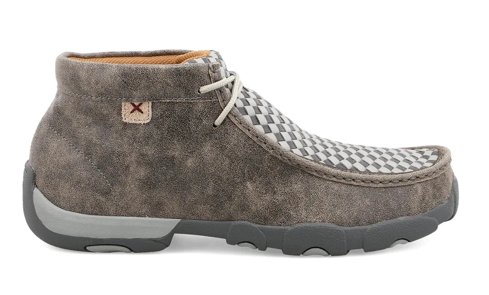 Twisted X Men's Grey Weave Driving Mocc 3 Twisted X Men's Grey Weave Driving Mocc - Image 3
