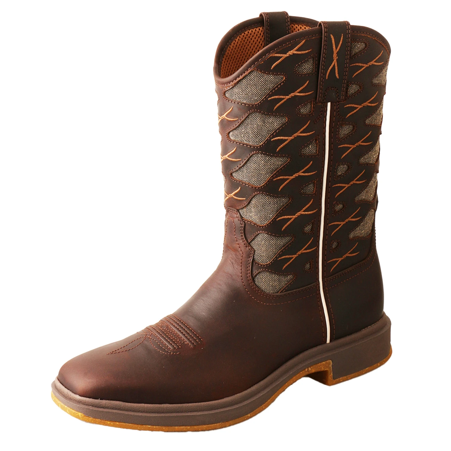 Twisted X Men's Ultra Lite Eco Chocolate/Dust Boot 1 Twisted X Men's Ultra Lite Eco Chocolate/Dust Boot