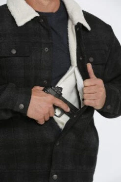 Cinch Black Trucker Jacket -Western cowboy MWJ10740042