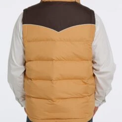 Cinch Men's Gold Quilted Vest 7 Cinch Men's Gold Quilted Vest -Western cowboy MWV1578001a