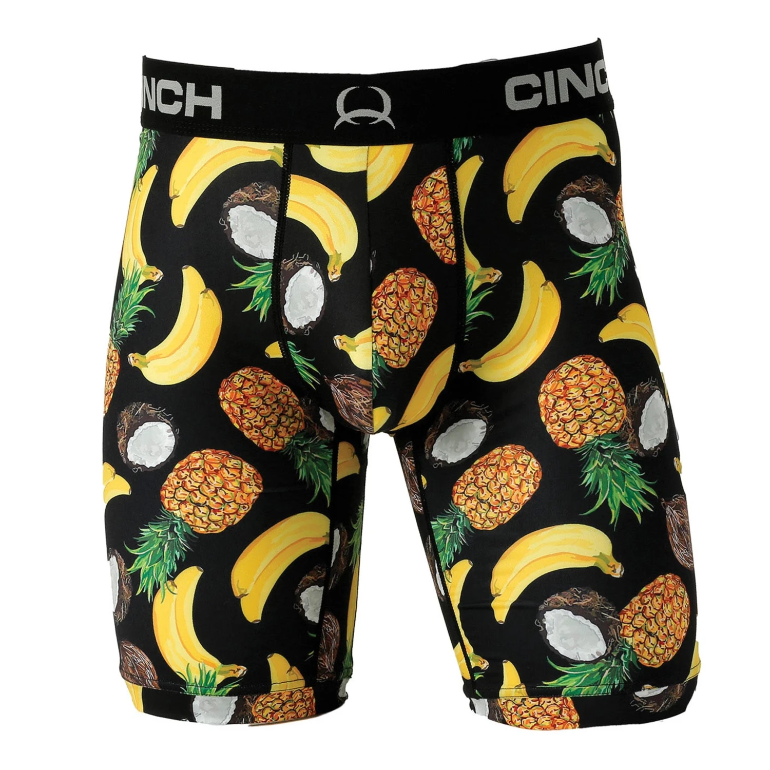Cinch Men's 9" Pineapple Boxer Briefs 1 Cinch Men's 9" Pineapple Boxer Briefs