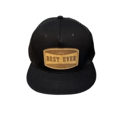 Best Ever Flat Brim Logo Cap