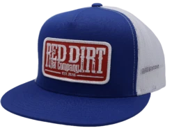 White And Royal Blue Logo Cap