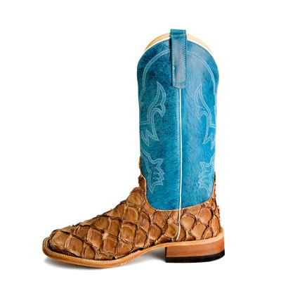 Anderson Bean Men's Cigar Matte Bass Blue Boots 2 Anderson Bean Men's Cigar Matte Bass Blue Boots - Image 2