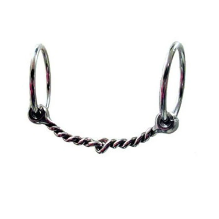 Performance Pony Company 4.25" Twisted Wire Snaffle Pony Bit 1 Performance Pony Company 4.25" Twisted Wire Snaffle Pony Bit