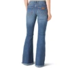 Wrangler Desiree Raw Hem Flare Jean