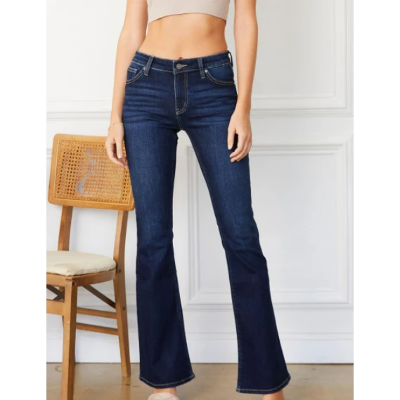 KanCan Ashley Mid Rise Flare 2 KanCan Ashley Mid Rise Flare - Image 2