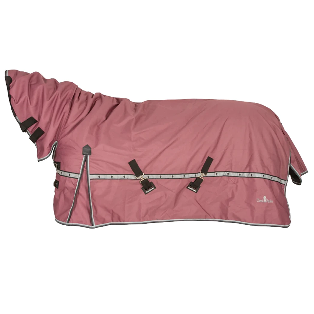 Classic Equine 10K Cross Trainer Winter Hooded Blanket- Ginger 1 Classic Equine 10K Cross Trainer Winter Hooded Blanket- Ginger