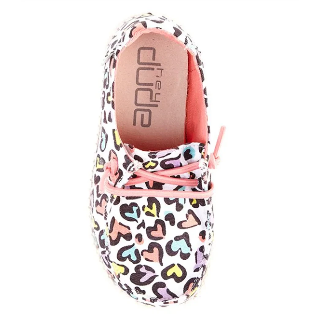 Heydude Hey Dude Wendy TODDLER White Leopard 3 Heydude Hey Dude Wendy TODDLER White Leopard - Image 3