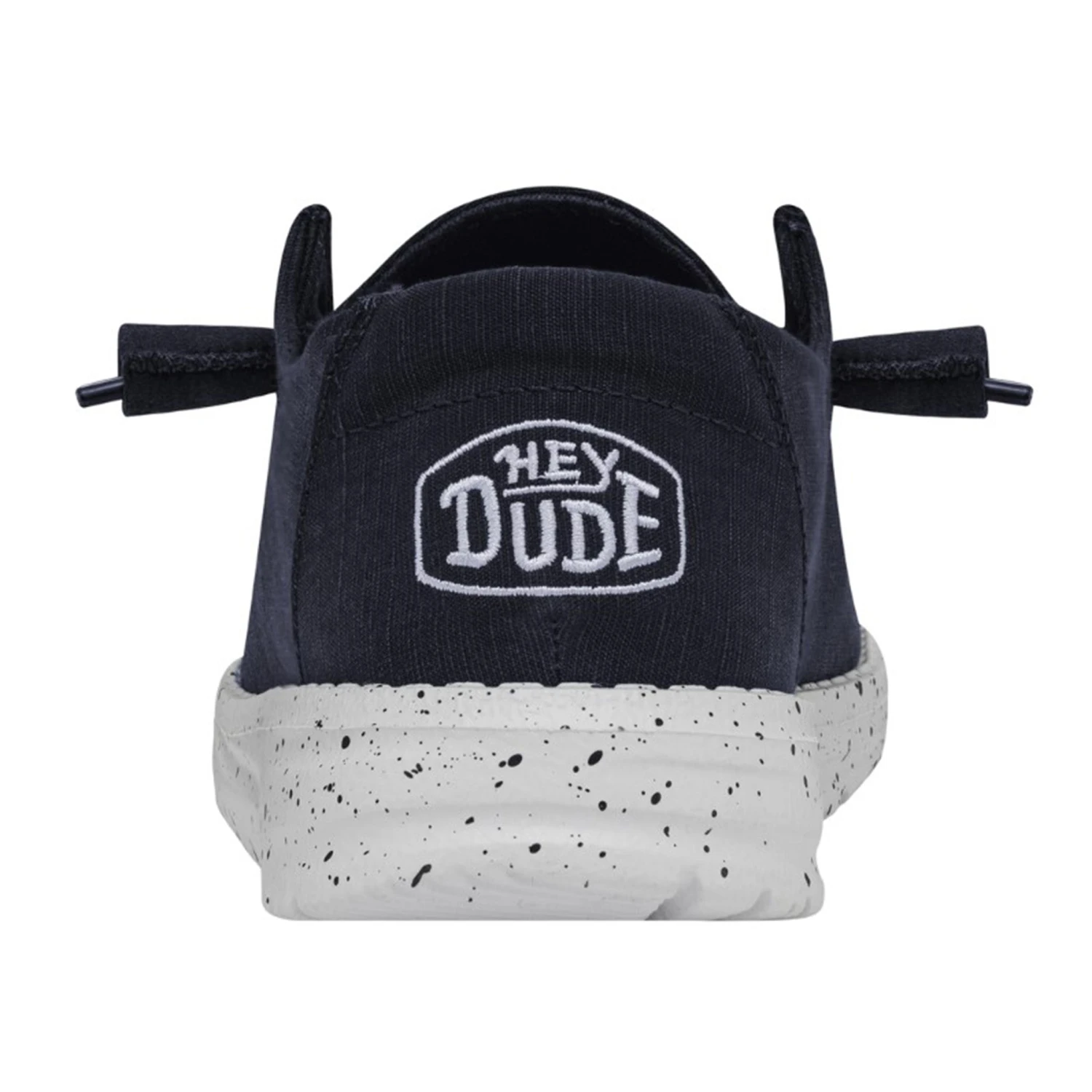 Heydude Hey Dude Women's Wendy Slub Canvas Navy Shoes 8 Heydude Hey Dude Women's Wendy Slub Canvas Navy Shoes - Image 8