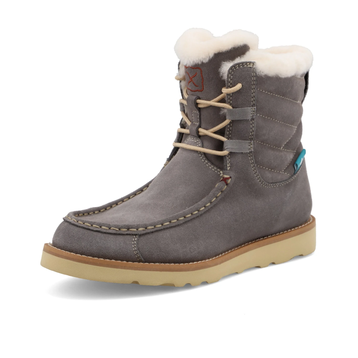 Twisted X Ladies 6" Brushed Nickel Wedge Winter Boot 1 Twisted X Ladies 6" Brushed Nickel Wedge Winter Boot