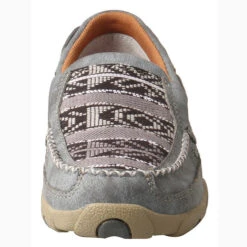 Twisted X Women's Grey Aztec Slip On Mocc -Western cowboy WDMS012 FR 510x700 1