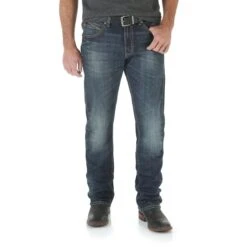 Wrangler Men's Retro Limited Edition Slim Bootcut Jeans -Western cowboy WLT88BZ BF01 SWBB PRD