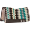 Classic Equine Charcoal & Teal Zone Pad