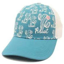 Ariat Turquoise And Cactus Cap