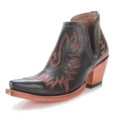 Ariat Women's Brooklyn Dixon Boot -Western cowboy ariat womens western black ankle boots 10029653