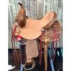 Paul Taylor 15 Inch Floral Barrel Saddle
