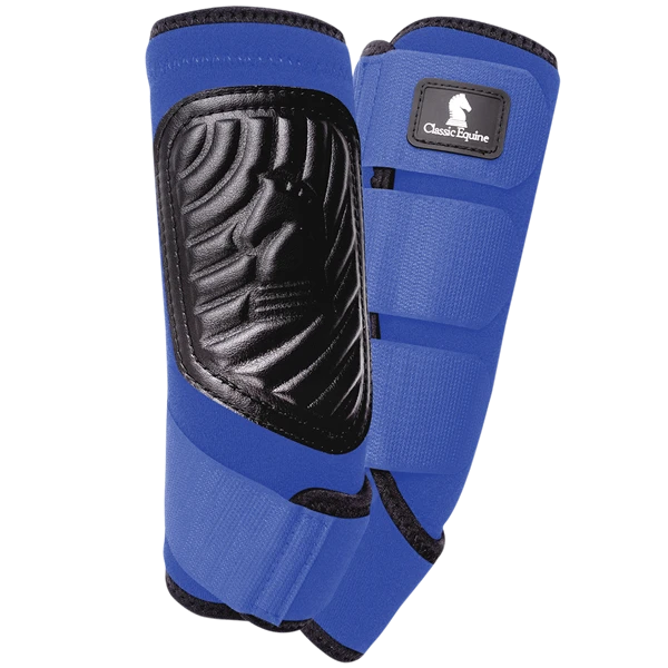 Classic Equine Blue ClassicFit Front Splint Boots 1 Classic Equine Blue ClassicFit Front Splint Boots