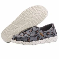 Heydude Hey Dude Misty Charcoal Cheetah