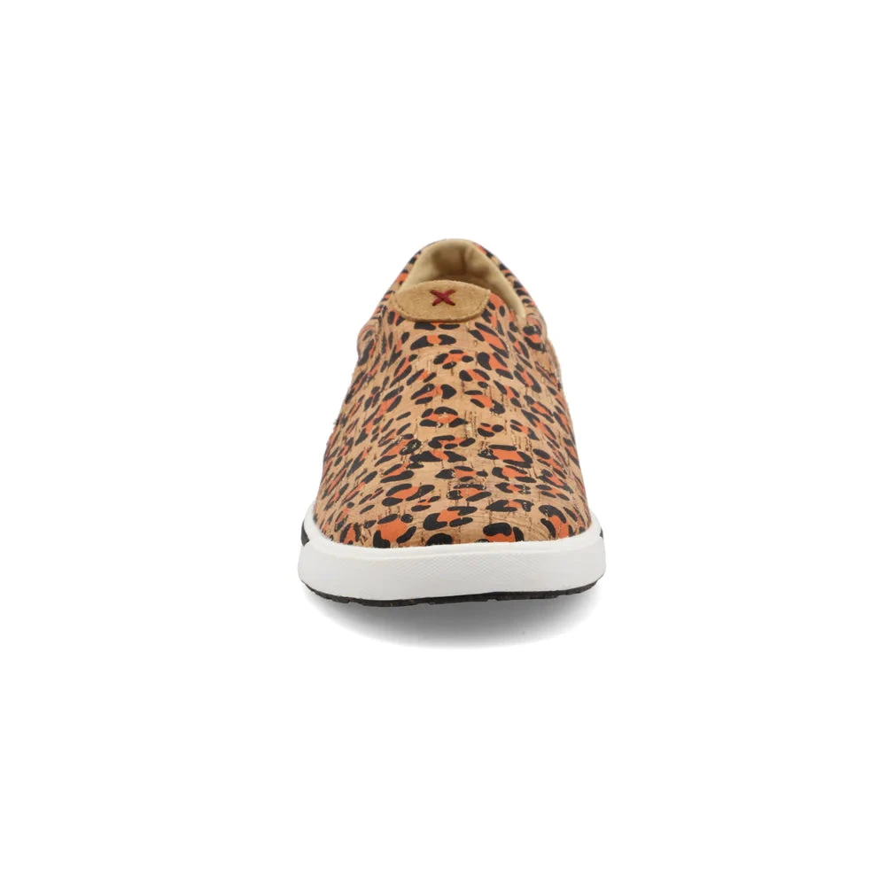 Twisted X Women's Cheetah And Cork Slip-On Shoe 5 Twisted X Women's Cheetah And Cork Slip-On Shoe - Image 5