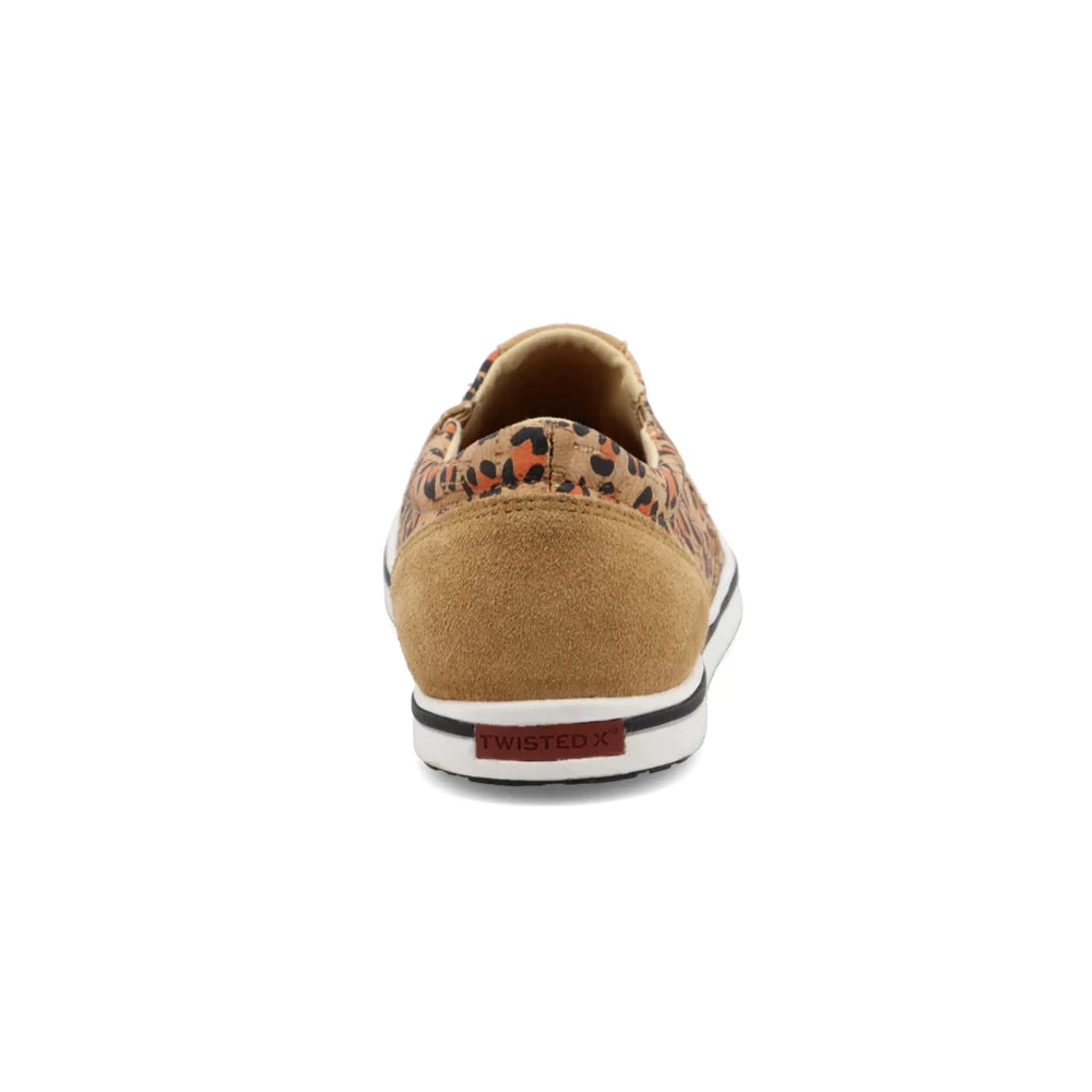 Twisted X Women's Cheetah And Cork Slip-On Shoe 4 Twisted X Women's Cheetah And Cork Slip-On Shoe - Image 4