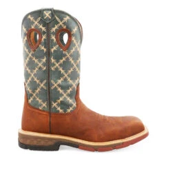 Twisted X Men's Composite Pull-On Work Boot-Green/Cream Top 7 Twisted X Men's Composite Pull-On Work Boot-Green/Cream Top -Western cowboy media 1000x af778717 cf0c 4c8c a693 207e133c545c