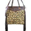 American Darling Cheetah Tooled Handbag
