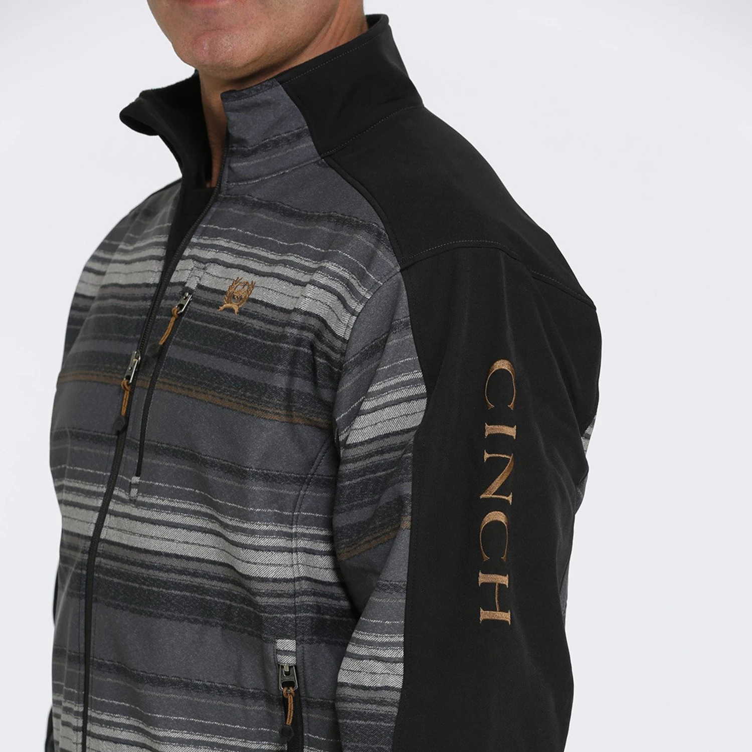 Cinch Black Bonded Jacket 3 Cinch Black Bonded Jacket - Image 3