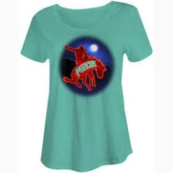Hooey Turquoise Moonlight Punchy Tee