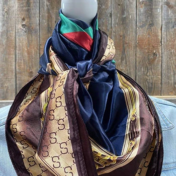 Blue, Green And Red Wild Rag 2 Blue, Green And Red Wild Rag - Image 2