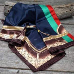 Blue, Green And Red Wild Rag